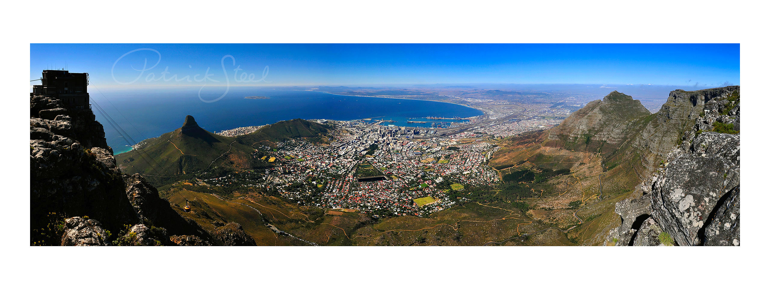 Cape Town, South Africa, View from Table Mountain, I | <a href=